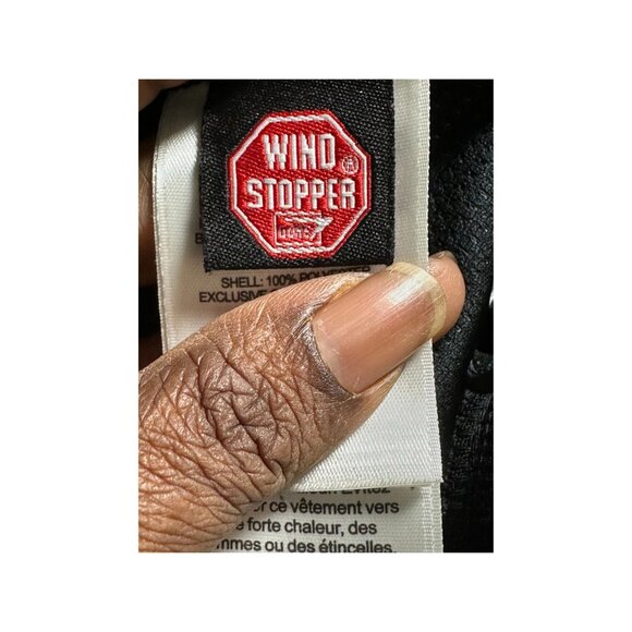 Vintage Mountain Hardwear Gore Mens Windstopper Vest Outdoors XL Blue & Black - Picture 10 of 13